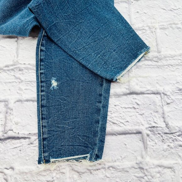 NEW Blank NYC The Bond Mid Rise Skinny Jeans Size 31 Blue Denim Stretch - Picture 7 of 12